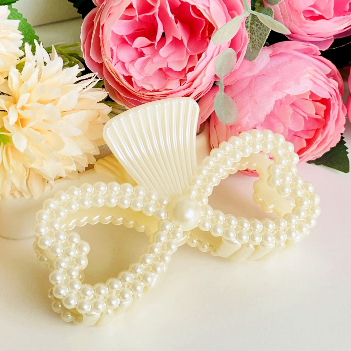 Clama Par Alba - Infinit Inimi, Accesorii Par, Clame de Par [2]