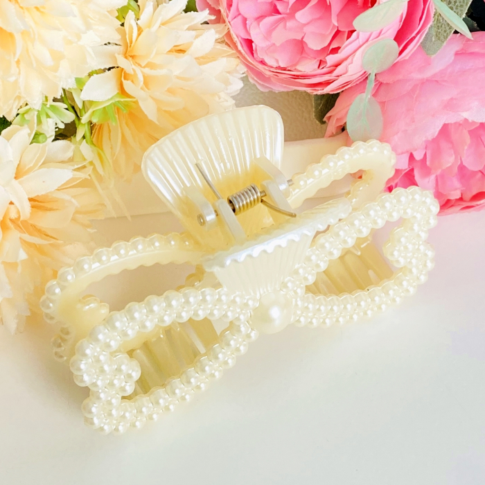 Clama Par Alba - Infinit Inimi, Accesorii Par, Clame de Par [5]