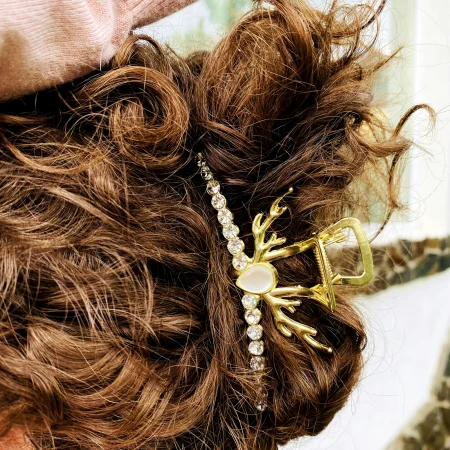 Clama Par Ren Perle, Accesorii Par, Clama Flori [3]