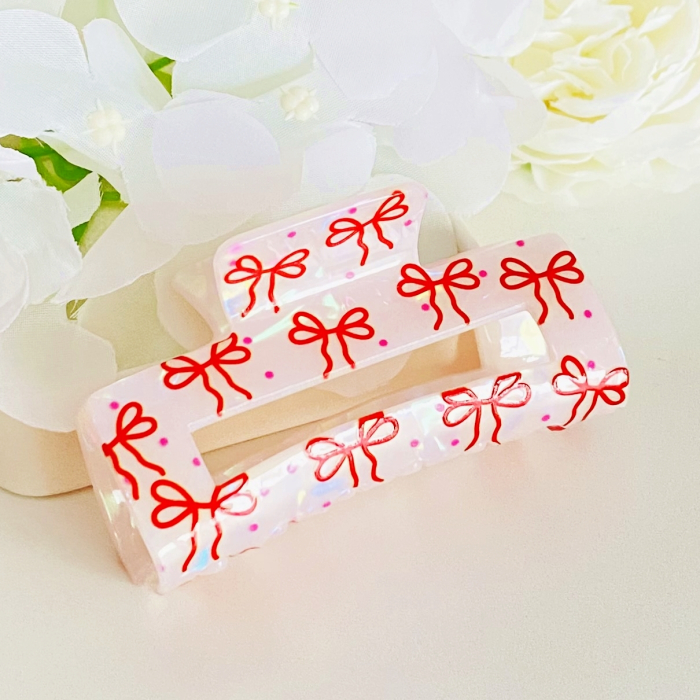 Clama Par Fundite Rosii, Agrafa de Par, Accesorii Par [3]