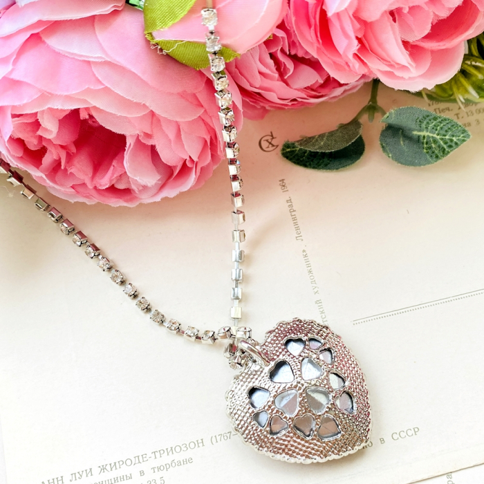 Colier Titanic Heart of the Ocean, colier dama, colier femei, colier elegant [4]