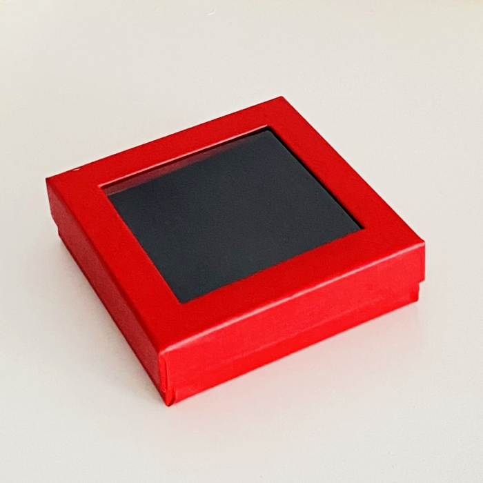 Cutiuta Geam Bijuterii - Rosu [3]