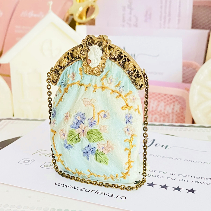 Decoratiune Poseta Vintage Camee, Decoratiuni Vintage [4]