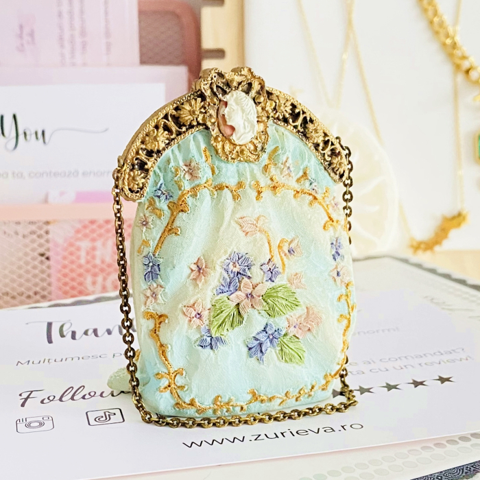 Decoratiune Poseta Vintage Camee, Decoratiuni Vintage [1]