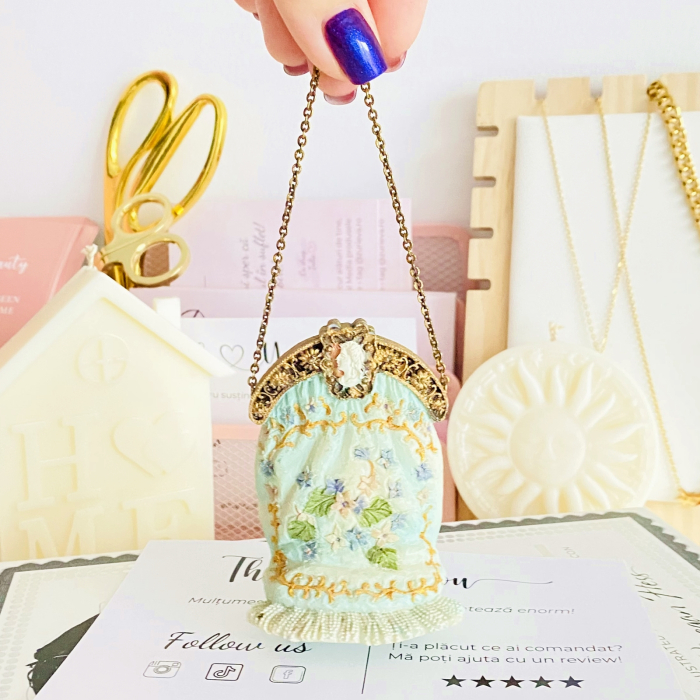 Decoratiune Poseta Vintage Camee, Decoratiuni Vintage [5]