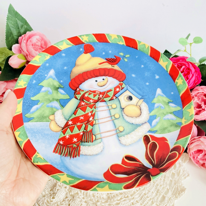 Farfurie Vintage Om de Zapada, Portelan Vintage [2]