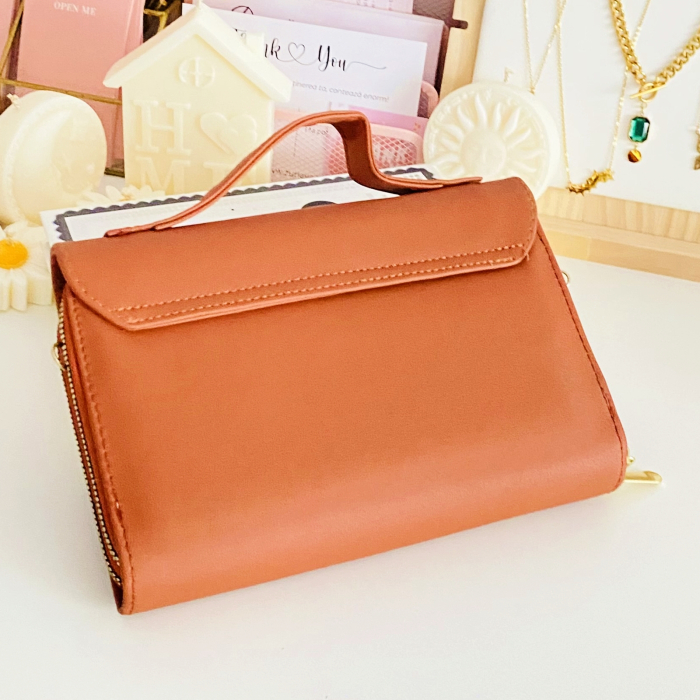 Geanta Portofel 2 in 1 Maro Piele Ecologica, Portofele Dama [7]