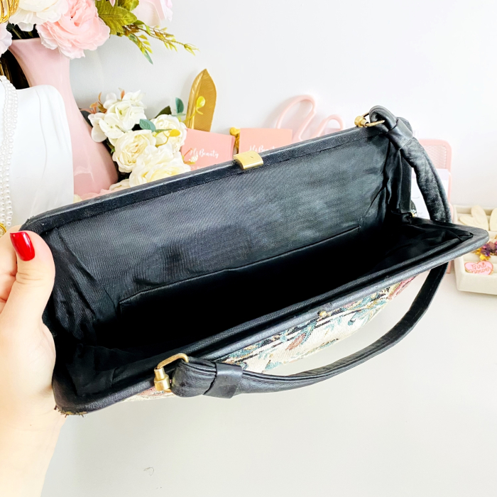 Geanta Vintage Tapiserie XL Flori Colorate, Genti Vintage [7]