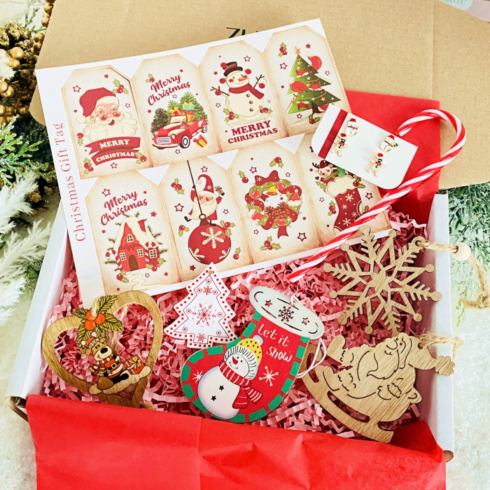 Set Cadou Let It Snow Xmas,  Gift Box pentru femei, Seturi Cadou Craciun [2]