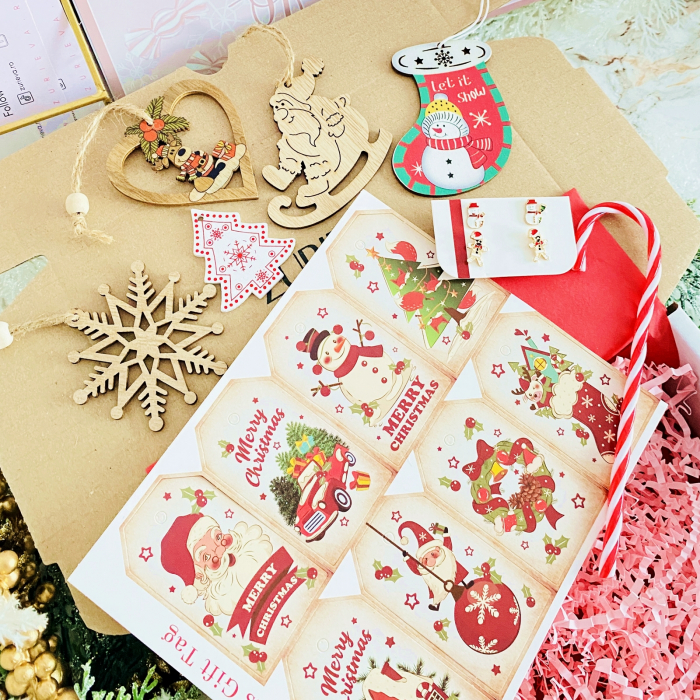Set Cadou Let It Snow Xmas,  Gift Box pentru femei, Seturi Cadou Craciun [3]