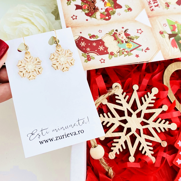 Set Cadou Candy Snowflakes,  Gift Box pentru femei, Seturi Cadou Craciun [4]