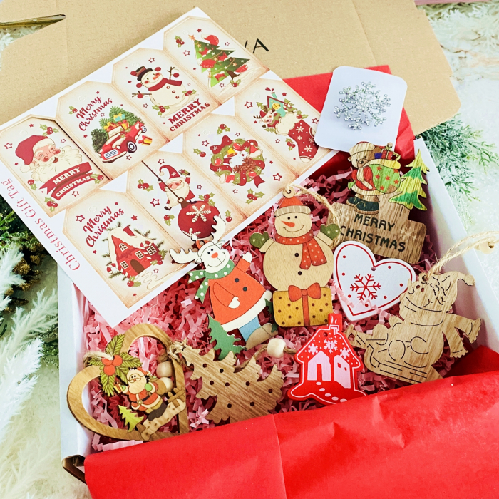 Set Cadou Christmas Snowflake,  Gift Box pentru femei, Seturi Cadou Craciun [6]