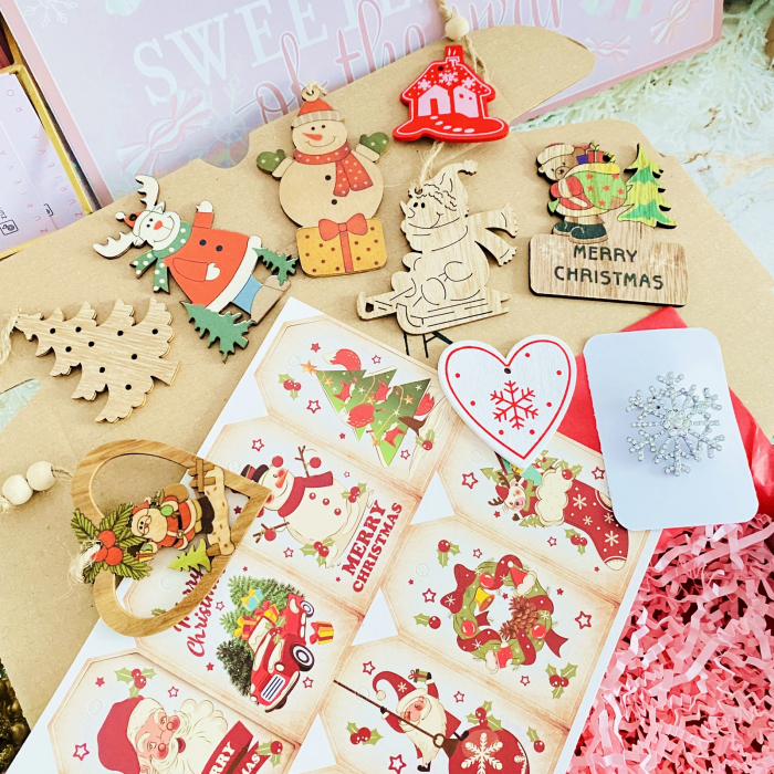 Set Cadou Christmas Snowflake,  Gift Box pentru femei, Seturi Cadou Craciun [2]
