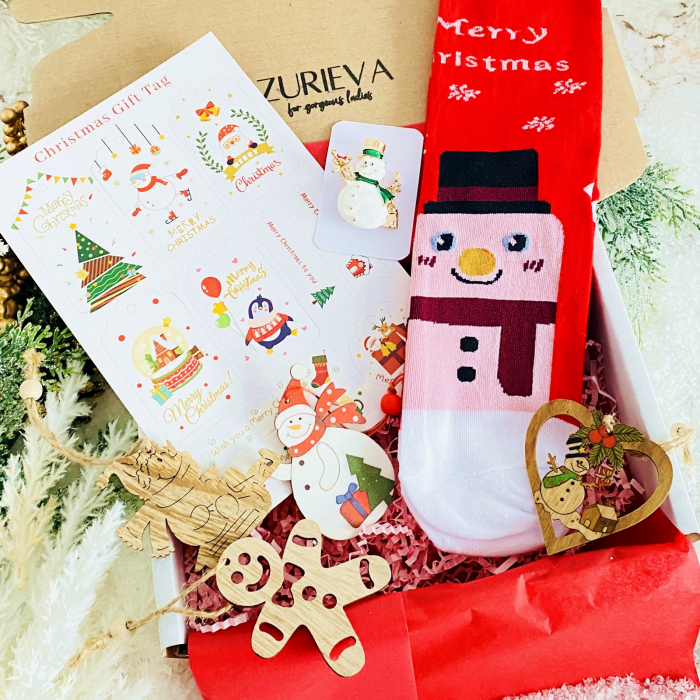 Set Cadou Om de Zapada,  Gift Box pentru femei, Seturi Cadou Craciun [7]