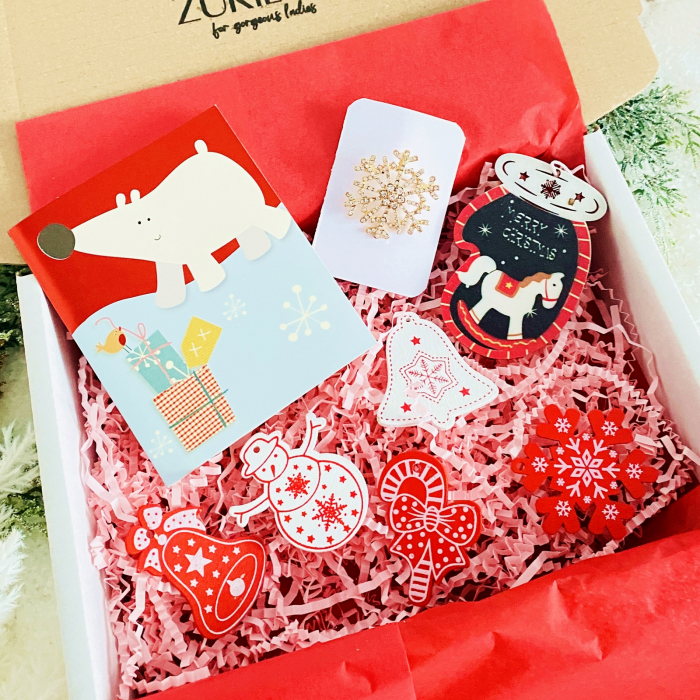 Set Cadou Urs Polar,  Gift Box pentru femei, Seturi Cadou Craciun [6]