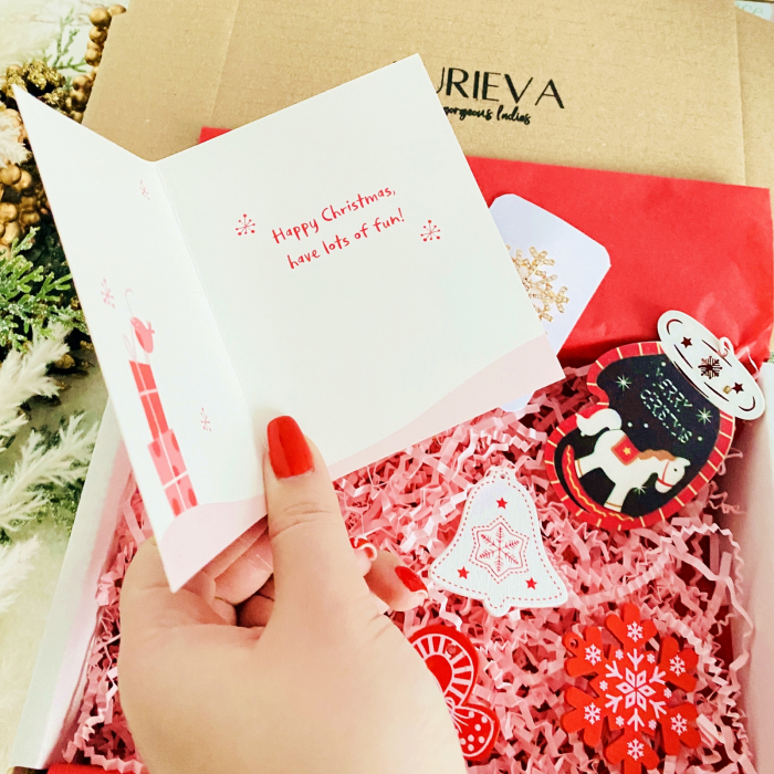Set Cadou Urs Polar,  Gift Box pentru femei, Seturi Cadou Craciun [5]