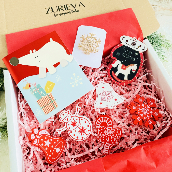 Set Cadou Urs Polar,  Gift Box pentru femei, Seturi Cadou Craciun [4]