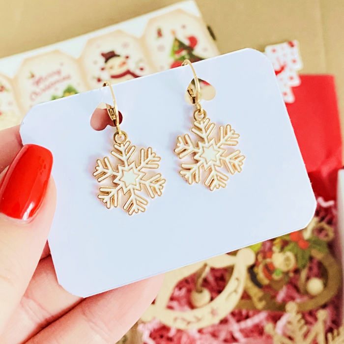 Set Cadou Xmas Snowflakes,  Gift Box pentru femei, Seturi Cadou Craciun [4]