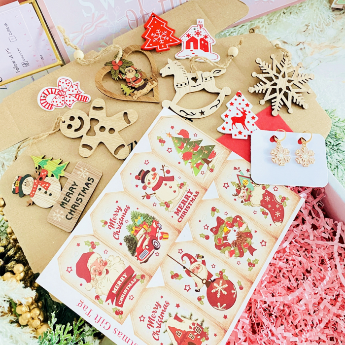 Set Cadou Xmas Snowflakes,  Gift Box pentru femei, Seturi Cadou Craciun [3]