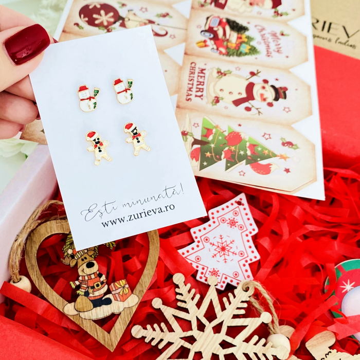 Set Cadou Let It Snow Xmas,  Gift Box pentru femei, Seturi Cadou Craciun [2]