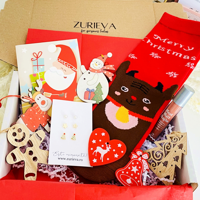 Set Cadou Craciun, Gift Box pentru femei, Seturi Cadou Secret Santa [4]