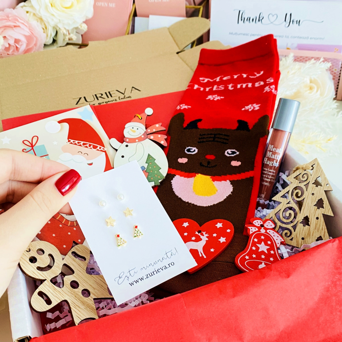 Set Cadou Craciun, Gift Box pentru femei, Seturi Cadou Secret Santa [5]