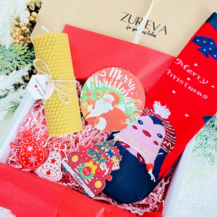 Set Cadou Lumanare de Craciun, Gift Box pentru femei, Seturi Cadou [2]