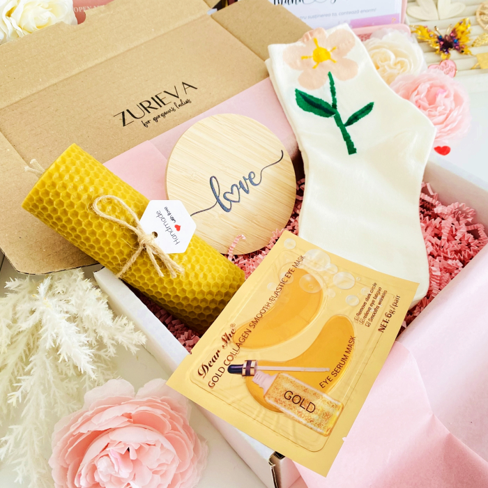 Set Cadou Lumanare & Love, Gift Box pentru femei, Seturi Cadou [4]