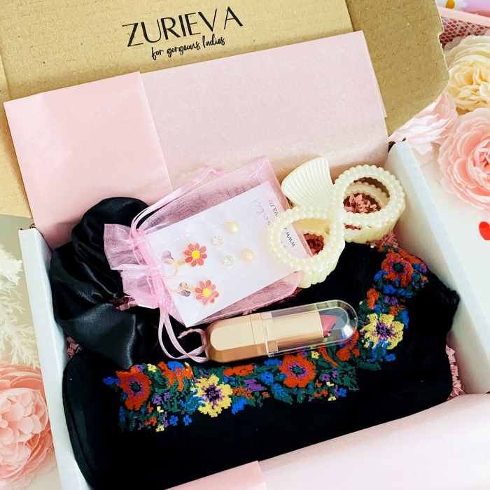 Set Cadou Margarete Rosii, Gift Box pentru femei, Seturi Cadou [5]