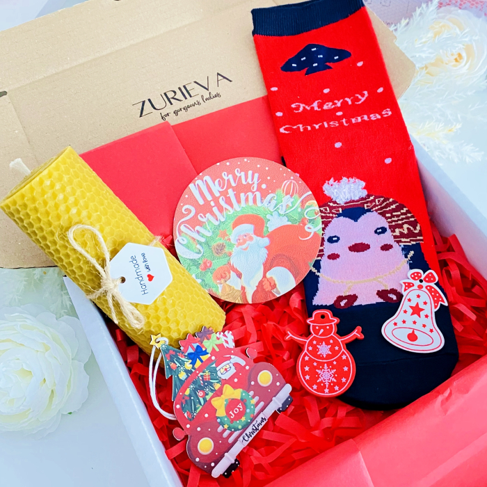 Set Cadou Lumanare de Craciun, Gift Box pentru femei, Seturi Cadou [4]