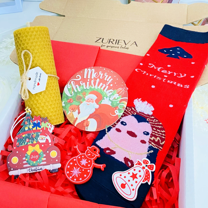 Set Cadou Lumanare de Craciun, Gift Box pentru femei, Seturi Cadou [5]