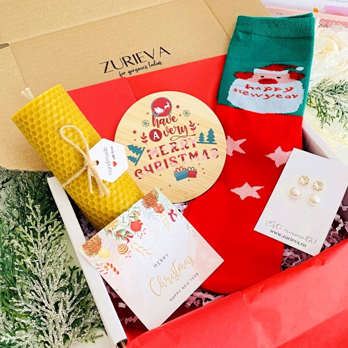 Set Cadou Lumanare de Craciun, Gift Box pentru femei, Seturi Cadou [5]