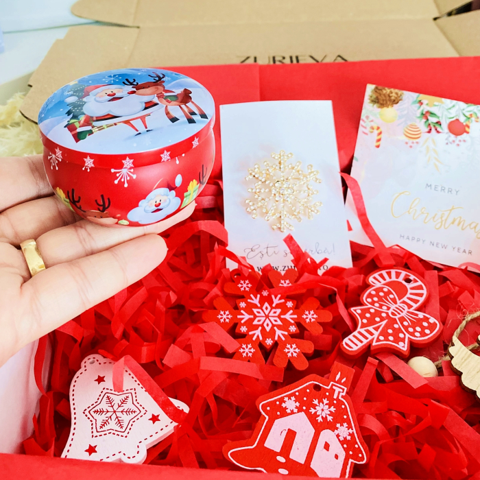 Gift Box Lumanare Parfumata Santa, Gift Box pentru femei, Seturi Cadou Secret Santa [2]