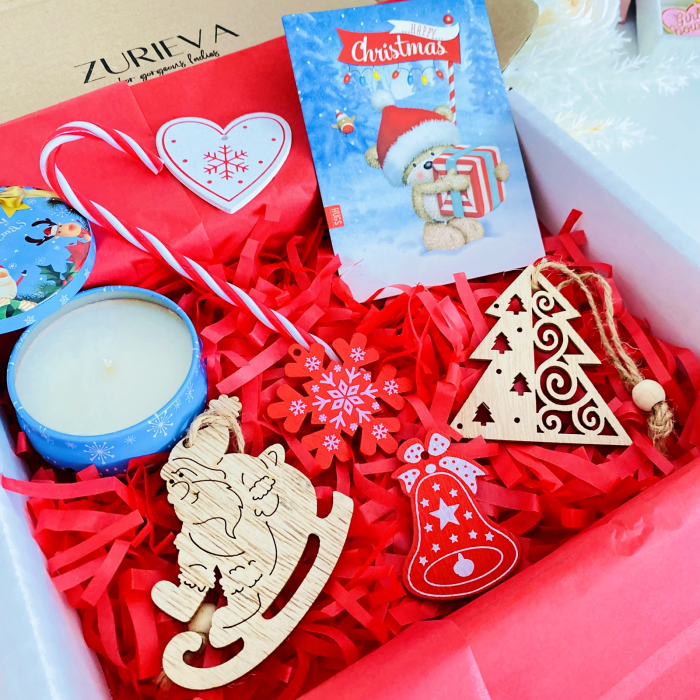 Gift Box Lumanare Parfumata Craciun, Gift Box pentru femei, Seturi Cadou Secret Santa [5]