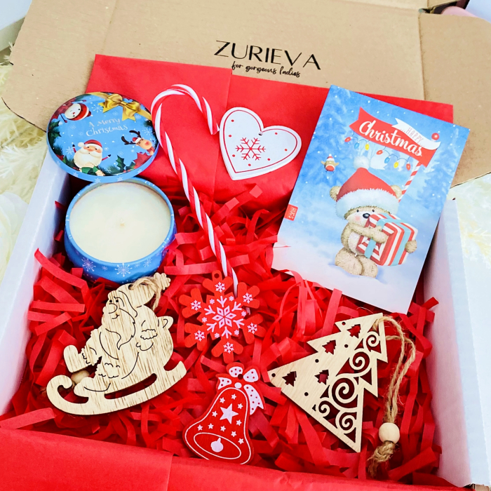 Gift Box Lumanare Parfumata Craciun, Gift Box pentru femei, Seturi Cadou Secret Santa [4]