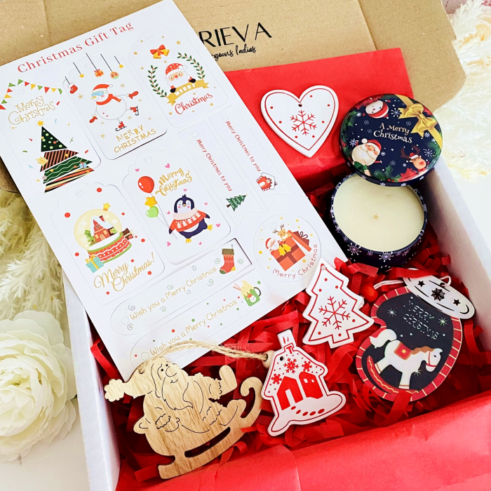 Gift Box Lumanare Parfumata Craciun, Gift Box pentru femei, Seturi Cadou Secret Santa [4]