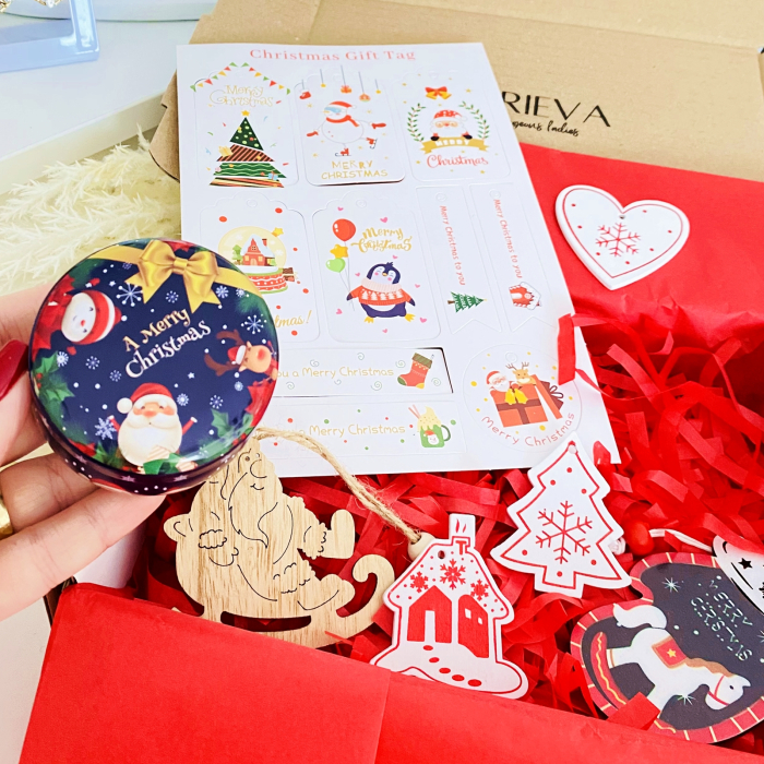 Gift Box Lumanare Parfumata Craciun, Gift Box pentru femei, Seturi Cadou Secret Santa [7]