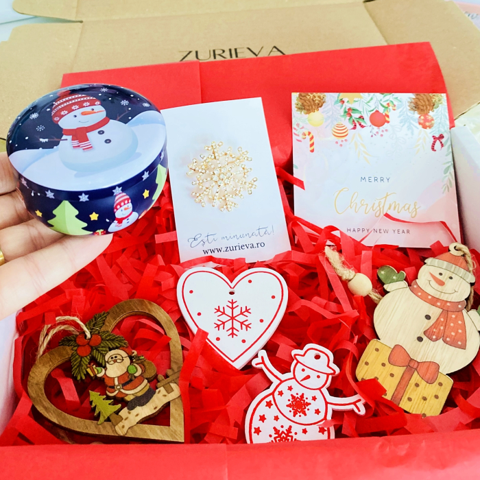 Gift Box Lumanare Parfumata Om Zapada, Gift Box pentru femei, Seturi Cadou Secret Santa [3]