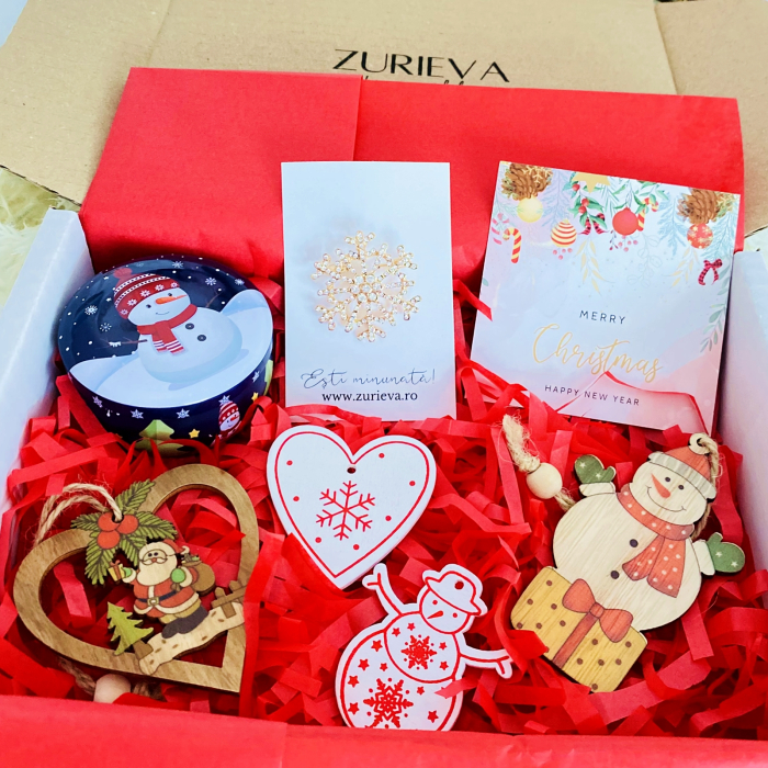 Gift Box Lumanare Parfumata Om Zapada, Gift Box pentru femei, Seturi Cadou Secret Santa [7]