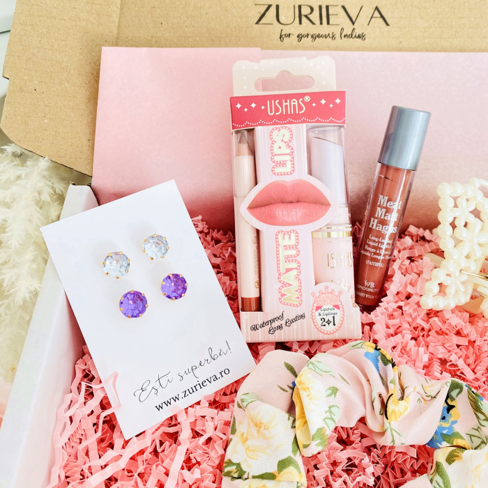 Set Cadou Kit Buze, Gift Box pentru femei, Seturi Cadou [4]