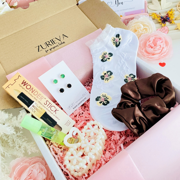 Set Cadou Green Love, Gift Box pentru femei, Seturi Cadou [4]