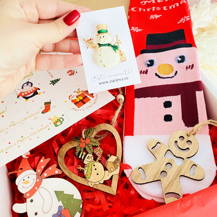 Set Cadou Om de Zapada,  Gift Box pentru femei, Seturi Cadou Craciun [3]