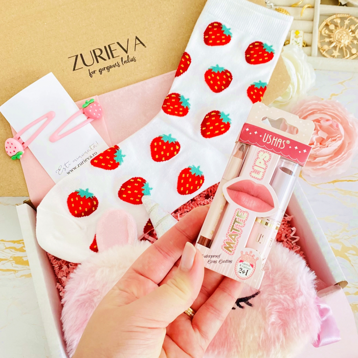 Gift Box Unicorn & Kit Buze, Gift Box pentru femei, Seturi Cadou [3]