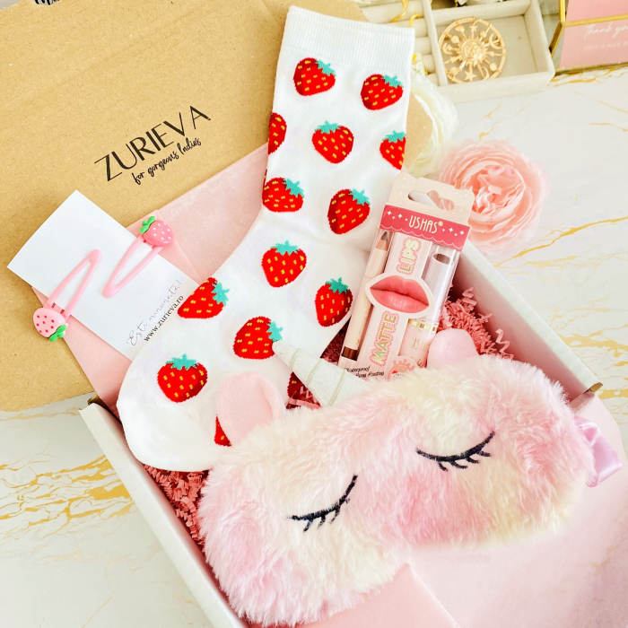 Gift Box Unicorn & Kit Buze, Gift Box pentru femei, Seturi Cadou [5]