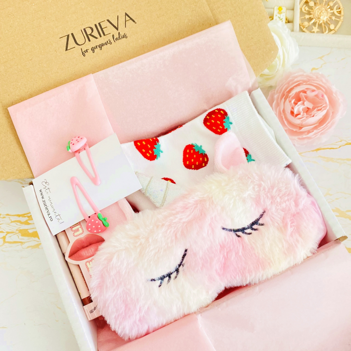 Gift Box Unicorn & Kit Buze, Gift Box pentru femei, Seturi Cadou [7]