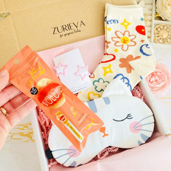 Gift Box Pisica & Lip Plumper, Gift Box pentru femei, Seturi Cadou [3]