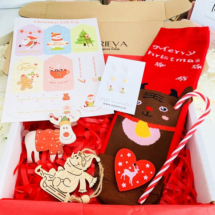 Set Cadou Reni, Gift Box pentru femei, Seturi Cadou Craciun [4]