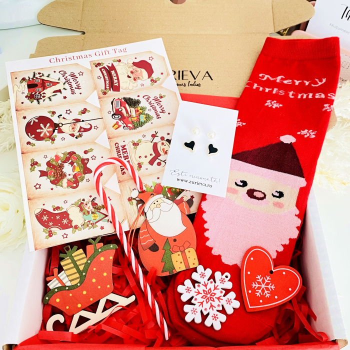 Set Cadou Santa Claus, Gift Box pentru femei, Seturi Cadou Craciun [1]