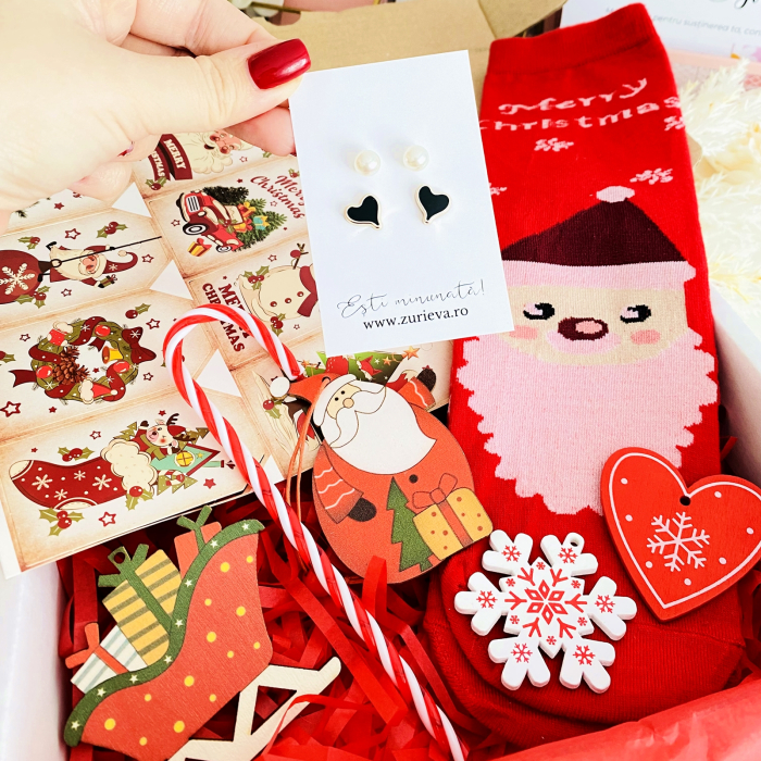 Set Cadou Santa Claus, Gift Box pentru femei, Seturi Cadou Craciun [2]