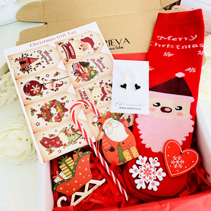 Set Cadou Santa Claus, Gift Box pentru femei, Seturi Cadou Craciun [8]
